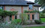 Timber alternative windows used in an old converted grain store